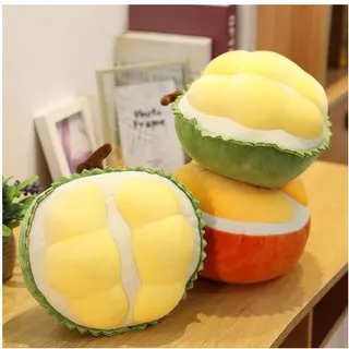 BONEKA BANTAL JERUK MANIS ORANGE FRUIT BANTAL BONEKA DURIAN MUSANG KING DUREN HARUM