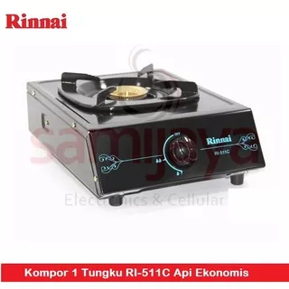 KOMPOR GAS RINNAI 1 TUNGKU RI-511C / RI 511 C / RI 511C CEFLON BERGARANSI