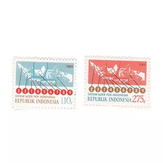 Perangko Sistem Kode Pos Indonesia (1984)