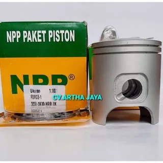 PISTON KIT NPP YAMAHA FORCE 1 / FORCE ONE / FIZR / FIZ / F1ZR / F1 ( STD / 050 / 100 / 150 / 200 / 250 / 300 ) ( 52 / 52,5 / 53 / 53,5 / 54 / 54,5 / 55 ) (3YR-1630-NPP)