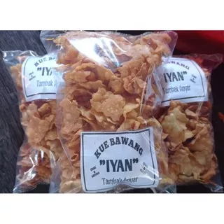 Kue Bawang/Keripik Bawang IYAN Tambak Anyar Martapura/Oleh2 khas Banjar Kalimantan Selatan