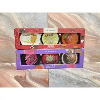 THE BODY SHOP GIFT SET BODY BUTTER TRIO