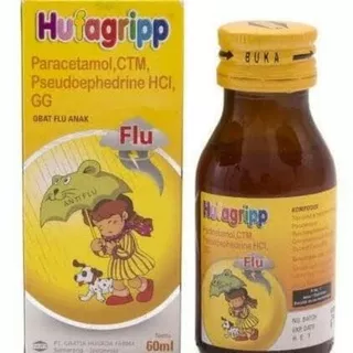Hufagrip Flu & Batuk Sirup 60 Ml Murah