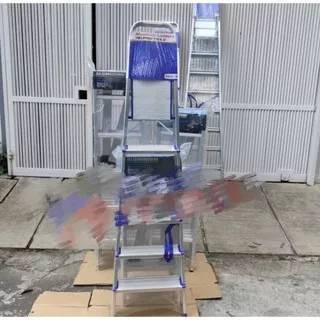 TANGGA LIPAT 6 STEP ALUMINIUM KENMASTER TANGGA LIPAT 6 TINGKAT ALUMUNIUM LADDERS 6 STEP KENMASTER