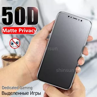 [Matte Anti-peeping] For Samsung A72 A52 A32 A42 A12 M62 M12 M11 M02 M02S M51 M01S M3 Prime Full Covered Matte Screen Protector Galaxy F62 F41 A02 A02S S20 FE S21 Plus Protective film Anti-peeping