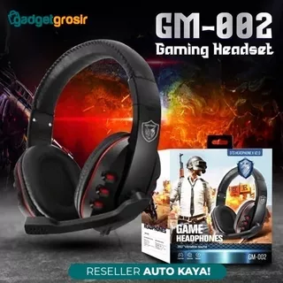 PGM-001 PGM-002 Headset Gaming Universal adjustable mic PC Handphone Android Iphone clear sound