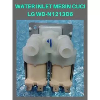 WATER INLET - INLET VALVE - SOLENOID VALVE MESIN CUCI FRONT LOADING LG MODEL WD-N1213D6