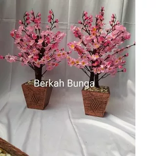Bunga sakura plastik 50cm - Bunga Hiasan Rumah - Dekorasi Rumah - Sakura Artificial 50cm - Sakura Murah