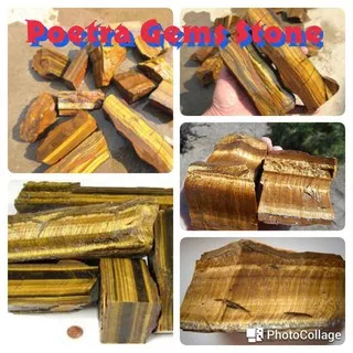 Tiger eye Rough Goyang 3D Lapis Legit 1kg