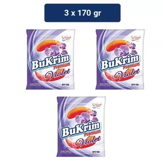 Bukrim Premium Violet 3 x 170 gr