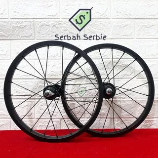 VELG RIMS SEPEDA 16 MULTI SINGLE SPEED RODA 16 INCH ALLOY WHEELS SET LIPAT BMX WHEELSET CITY BIKE