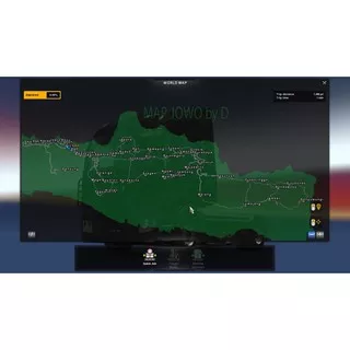 Bus Truk Simulator Indonesia ETS2 Map Jawa Sumatra Terbaru PC Laptop