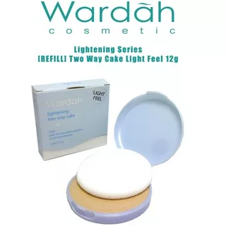 Wardah Lightening Two Way Cake Light Feel 12g (REFILL)
