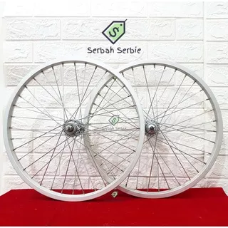 VELG SEPEDA 20 MULTI SINGLE SPEED RODA SEPEDA 20 INCH ALLOY WHEELS SET LIPAT MINION BMX WHEELSET