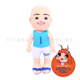 Boneka Kartun Serial Anak Upin Ipin - Karakter Ipin Biru IKO00747