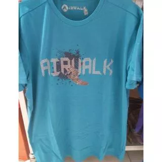 Baju Kaos T-shirts Airwalk Original Logo Surfing Biru Maroon Tosca Men