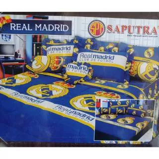 Sprei Bola Real Madrid no.1/ no.2 Saputra