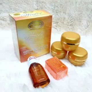 PAKET WHITENING CREAM WALET GOLD SUPER 5IN1