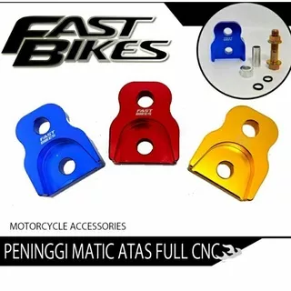 PENINGGI SHOCK PU MATIC ATAS SAMBUNGAN SHOCKBREAKER MATIC RAISER PENINGGI SOK MOTOR BELAKANG