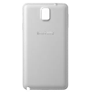 Tutup Baterai Samsung Galaxy Note 3 N9000 Back Cover Body Replacement White Leather