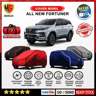 Body Cover Mobil All New FORTUNER GR / Sarung Toyota FORTUNER TRD 2016, 2017, 2018, 2019, 2020, 2021 Selimut Tutup Mantel Pelindung Mobil Fortuner VRZ Anti Air Waterproof