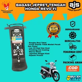 Rak Keranjang Kranjang Sayur Jepit Jepret Jepretan Box Bagasi Tengah Center Depan Tangga Motor Honda Yamaha Suzuki Grand Supra x 125 Smash Shogun Satria fu Lumba Vega R ZR F1ZR Jupiter Mx Revo Absolute Blade Fi