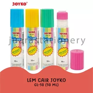 BESAR Lem Cair Joyko GL-50 50 ml / Glue Stick Glu Stik / Lem Kertas / Perekat Kertas