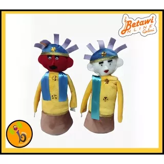 Boneka Ondel-Ondel / Miniatur Ondel-Ondel [Sepasang]