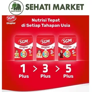 SGM 1+ 3+ 5+ Madu Vanila | SEHATIMARKET 900GR