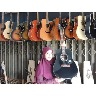 GITAR GREG BENNET AKUSTIK ELEKTRIK