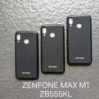 soft case asus zenfone 6 NEW ZB630KL / MAX PRO M2 ZB631KL / MAX M1 ZB555KL Full Black Softcase Silikon softshell