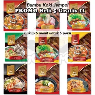 Koki Jempol Bumbu Tomyam / Suki / Steamboat / Ramen Kuah Goreng / Miso Soup / Laksa / Bakso Kuah / non MSG