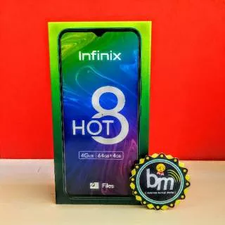 Infinix Hot 8 4/64 RAM 4/64 Garansi Resmi INFINIX