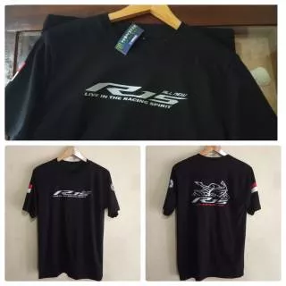 Kaos lengan pendek R15 kaos motor Yamaha R15 Baju r15