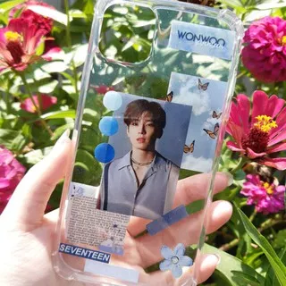 (OPEN PO TGL 15)CUSTOM AESTHETIC STICKER RESIN CASE || KPOP BTS NCT SVT BP EXO DRAKOR