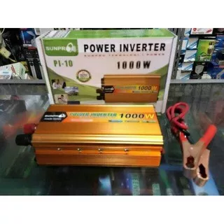 POWER INVERTER 1000 WATT - INVERTER DC TO AC 1000 W MERK SUNPRO