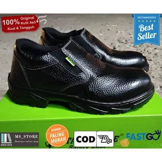 SEPATU KERJA SEPATU SAFETY STAND HORSE SAFETY SHOES SEPATU PROYEK SEPATU KANTOR PRIA WANITA -PENDEK