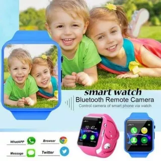 Jam HP JAM AIMO Smartwatch A1 U10 Kids Anti lost | Jam Tangan A1 ANAK Support SimCard Telpon