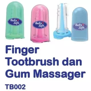 BABY SAFE FINGER TOOTHBRUSH AND GUM MASSAGER