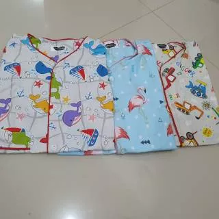 Piyama anak size S / Piyama Bayi size S / Piyama Flamingo / Piyama Ikan / Piyama Tractor Traktor