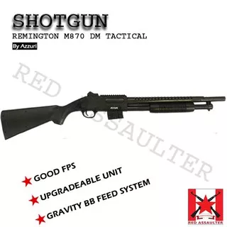 Shotgun M870 DM Tactical Remington - Azzuri - Kokang - Airsoft - Spring