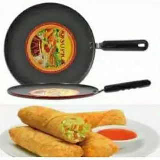 ALAT PEMANGGANG round grill pan supra 30 cm WAJAN TEFLON BULAT PANGGANGAN BAKAR SATE 30CM CEPER