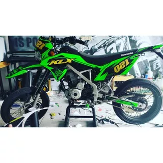 decal klx bf keren decal klx bf simpel decal klx bf gold decal klx supermoto DECAL KLX BF STABILO