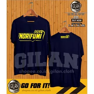 NORIFUMI BAJU KAOS RACING NORIFUMI MOTOR RACING OTOMOTIF - JOCOOLCLOTH