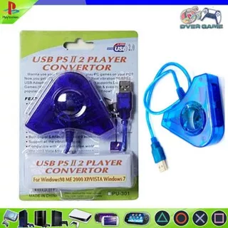 CONVERTER STIK PS2 TO PC LAPTOP/PS3