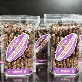 Kacang Coklat / Ampyang coklat Ibu Suharti 200 gr