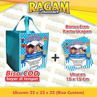 Tas Aqiqah Anak / Goodiebag Aqiqah  Kotak / Tas Souvenir Aqiqah Anak / Tas Berkat / Tas Nasi Box