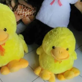 BONEKA BEBEK JUMBO RASFUR / boneka duck jumbo besar