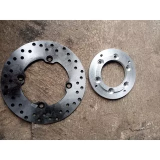 adaptor cakram belakang tromol klx pakai cakram Tiger Revo spacer Tromol klx disk Tiger Revo