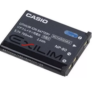 Battery Batre Casio NP-80 For Casio Exilim EX-S7 EX-Z35